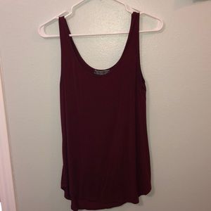 Maroon tank top